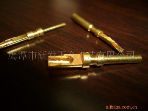 電子插孔，母端，銅針